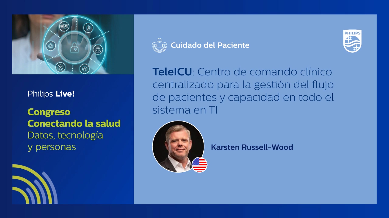 TeleICU: Centro de comando cl&iacute;nico centralizado para la gesti&oacute;n del flujo de pacientes y capacidad en todo el sistema en TI