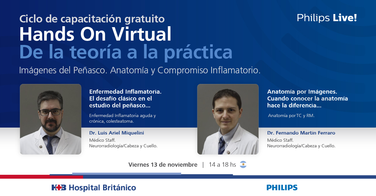 Hands On Virtual - Im&aacute;genes del Pe&ntilde;asco. Anatom&iacute;a y Compromiso Inflamatorio