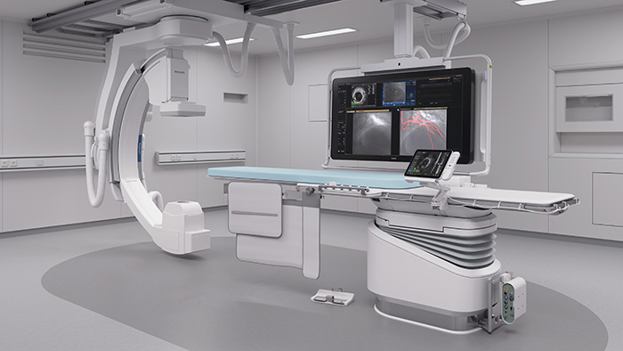 plataforma de terapia guiada por im&aacute;genes Azurion