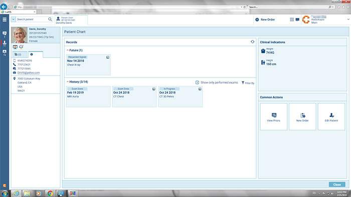 Aplicaci&oacute;n para t&eacute;cnicos y radi&oacute;logos