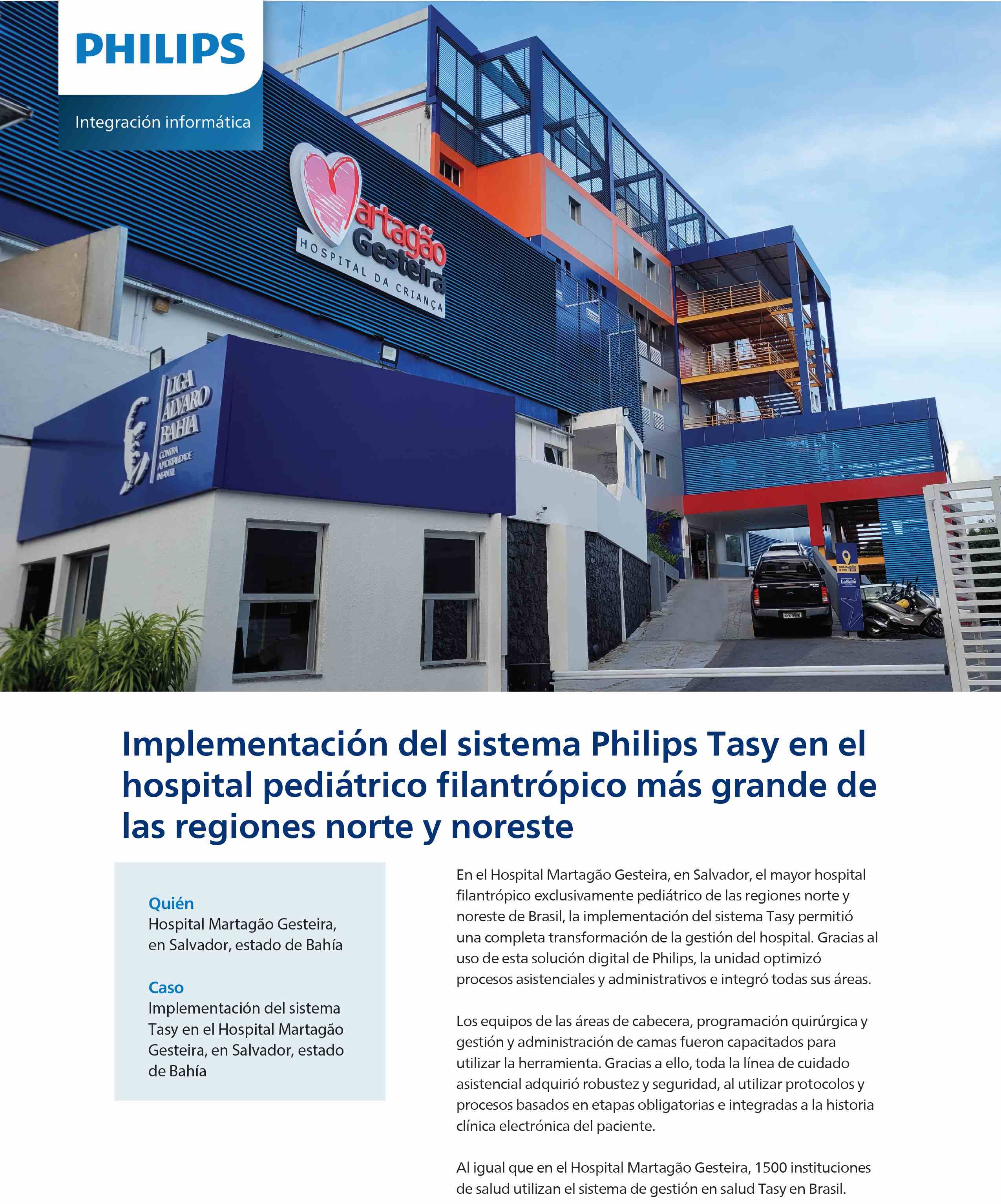 Philips Tasy lo ayudar&aacute; a optimizar sus procesos