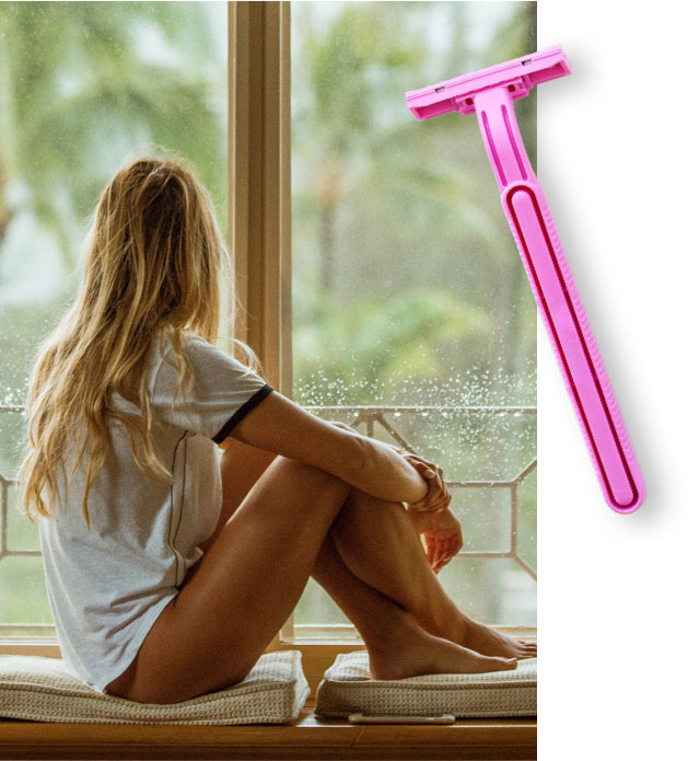 Rasurar o afeitar la zona &iacute;ntima