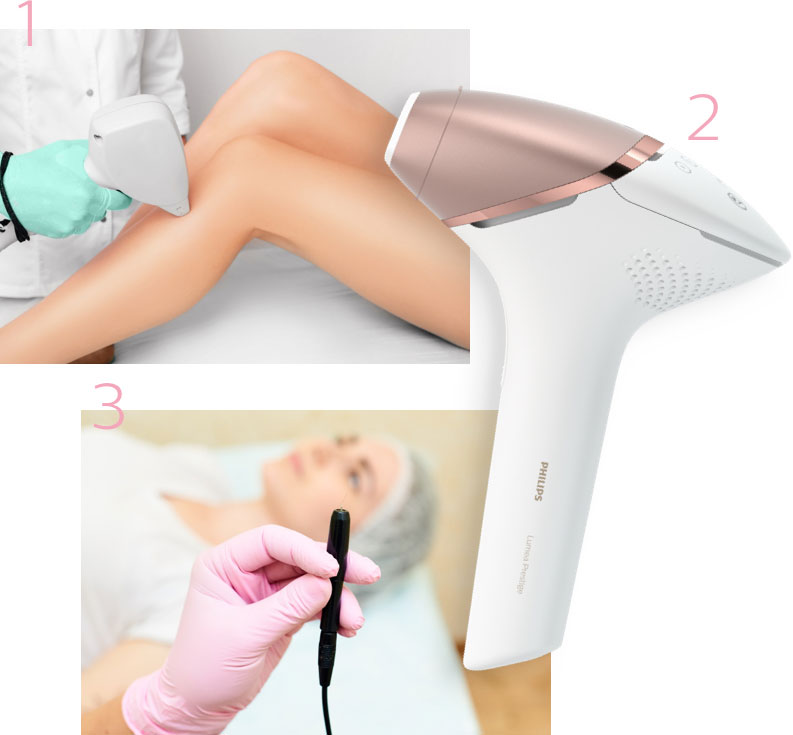 Los m&eacute;todos de depilaci&oacute;n definitiva