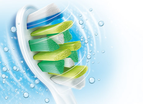 Reminder bristles tell patients it&rsquo;s time for a new brush head