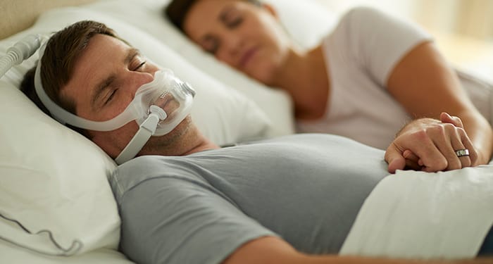 Mascarilla para la apnea del sue&ntilde;o