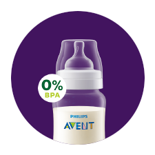 Biber&oacute;n antic&oacute;licos Philips Avent sin BPA