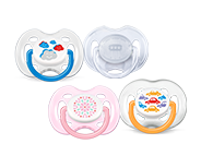 Chupetes Philips Avent con decoraci&oacute;n