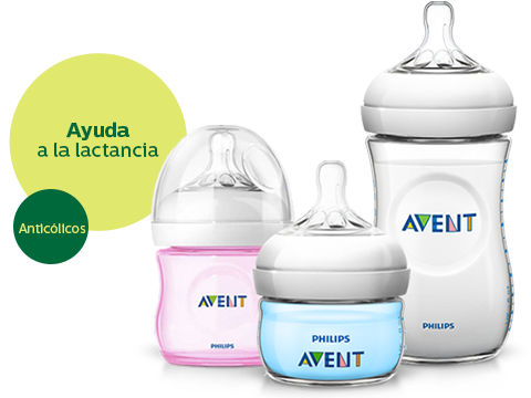 El biber&oacute;n Natural Philips Avent es antic&oacute;licos y ayuda a la lactancia