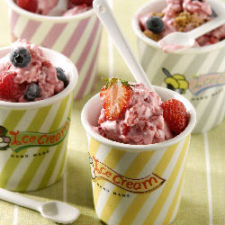 Yogur Helado De Fresas Instantáneo | Philips